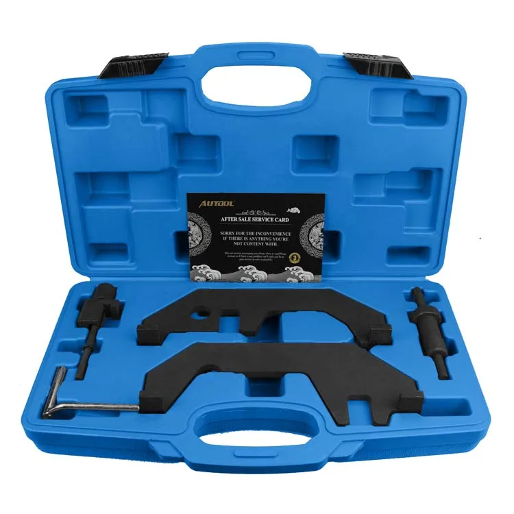 Autool Engine Camshaft Alignment Locking Tool Kit AUTOOL Engine Timing Compatible For BMW N62 N73 N62TU Flywheel