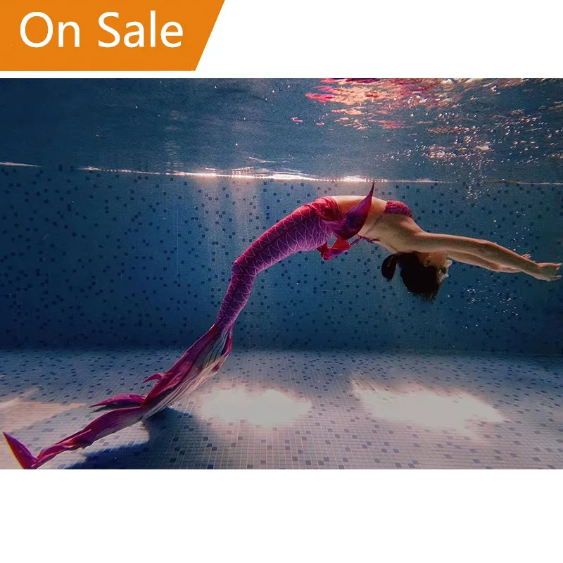 Newest design diving equipment swim mermaid tail with wholesale price
