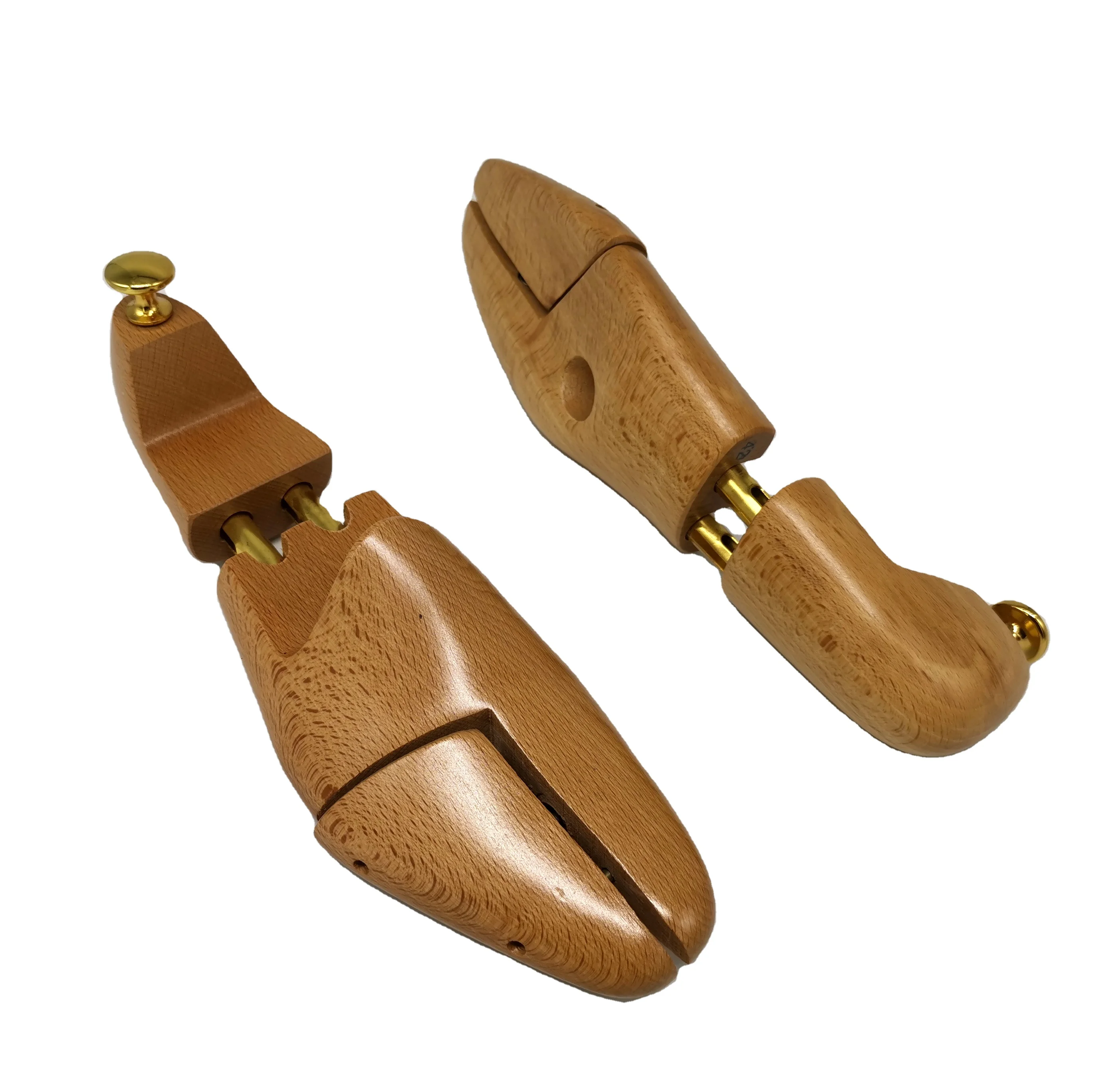 Регулируемый держатель обуви из Букового дерева для кожаной обуви