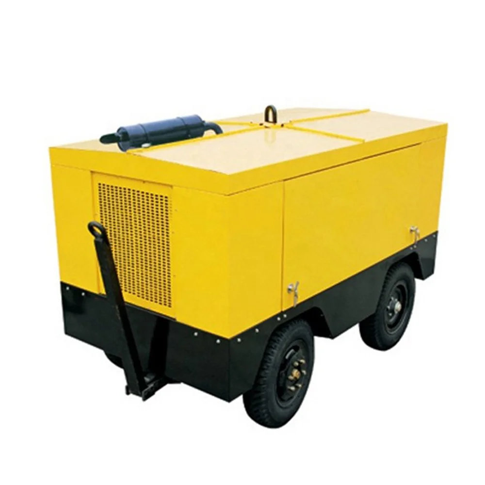 made in china 8 bar 75KW  Factory Portable Diesel Screw Air Compressor Cheap Air Compressor