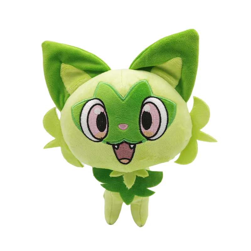 Плюшевые игрушки Fuecoco алого цвета фиолетовые плюшевые 25 см Sprigatito 29 Quaxly 22