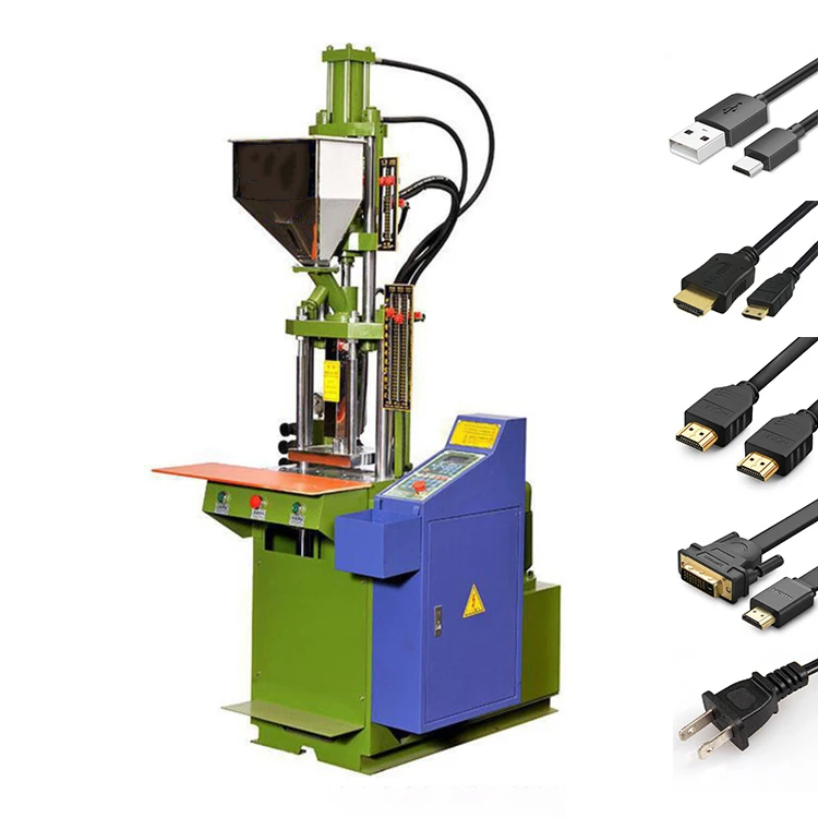 FZY-45 Factory Price plug Injection Molding Machine  PVC Key Training Tie Power vertical Style Technical