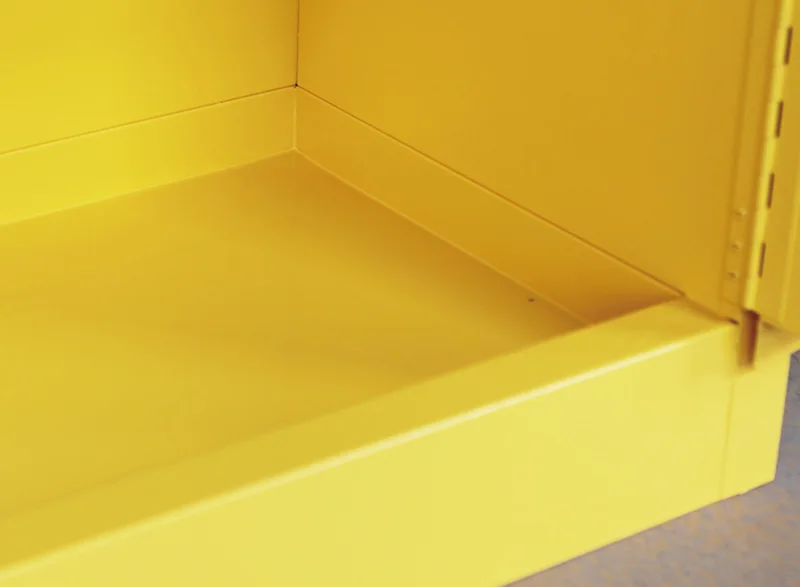 SYSBEL CE Approved OSHA Standard 4 Gal 15L Single Door Cheap Flammable Liquids Cabinet Lab Storage Cabinet