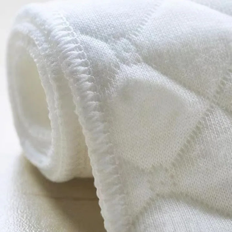 Reusable Baby Diapers Cloth Diaper 3 Layer Insert 100% Cotton Washable Baby Care Eco-friendly Diaper