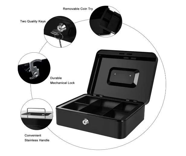 Safewell YFC-25 высококачественной стали мощный переносной и наличных денег