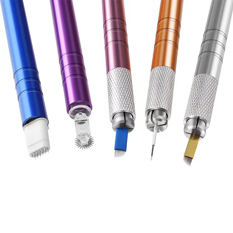 Permanent Makeup Microblading Needles disposable blade eyebrow tattoo machine kits