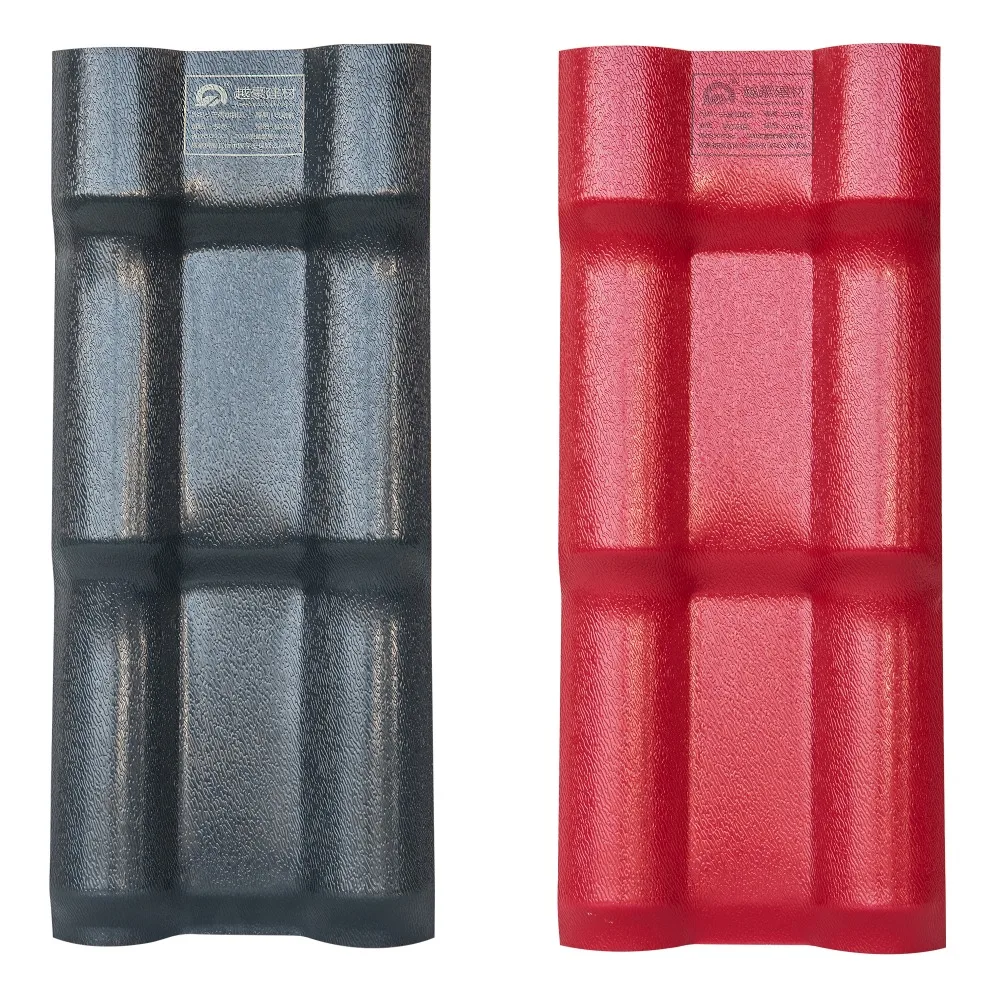 YUEHAO asa synthetic resin roof tile corrugated plastic roofing sheets pvc roof sheet