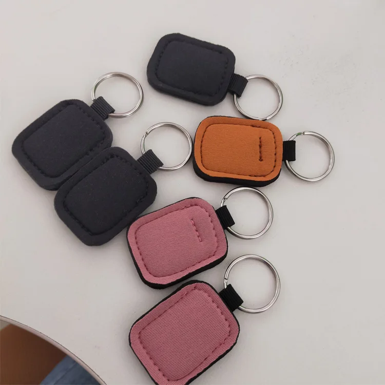 Chapstick lip balm key coin pouch neoprene USB holder hard disk USB flash drives cover