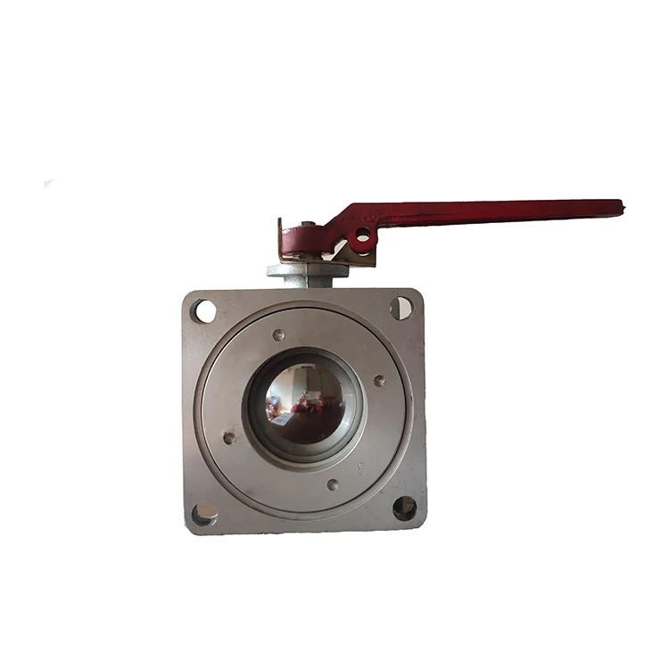 Round  Flange  Ball Valve  Aluminum for Fuel Tanker Truck