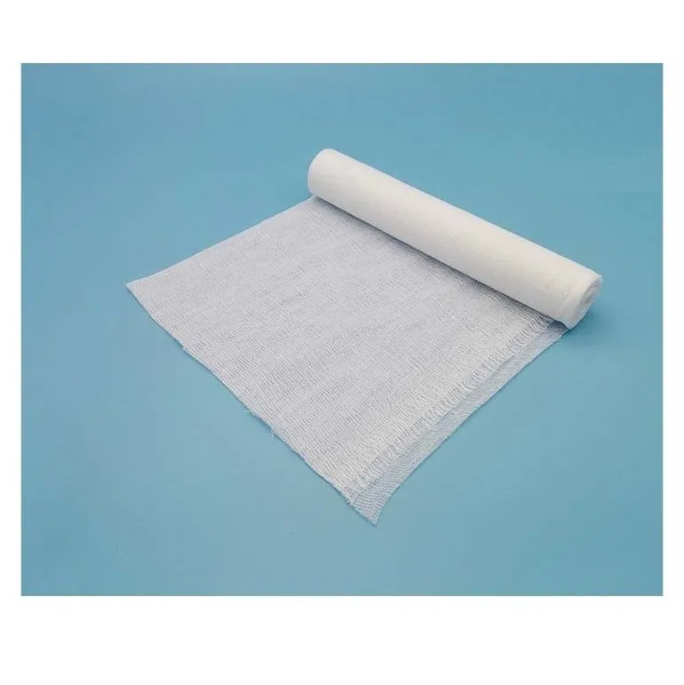 Factory sale Medical Absorbent Hemostatic Gauze Surgical Supplies Materials Comfortable Medical Absorbent Gauze Roll