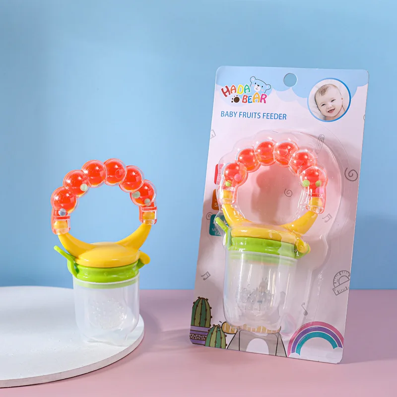 Baby Fresh Food Feeder Pacifier Feeder Pacifier Infant Fruit Teething Toy Silicone Pouches for Toddlers Kids