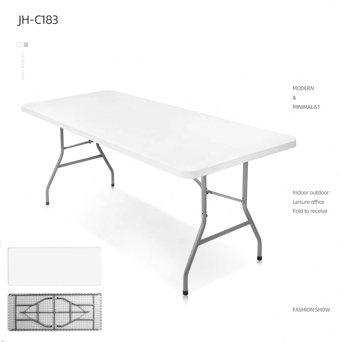 6 ft tables hdp plastic 8 ft folding table