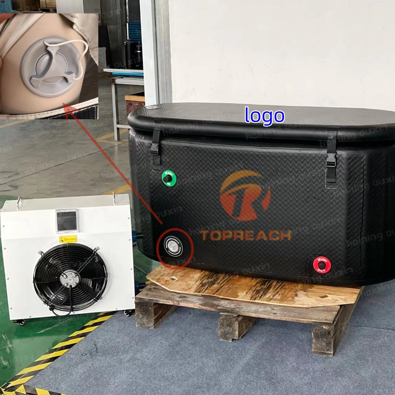 freezing cold bath Sports Recovery hot / ice bath sports cold Tub Therapy Inflatable Cold Plunge Tub