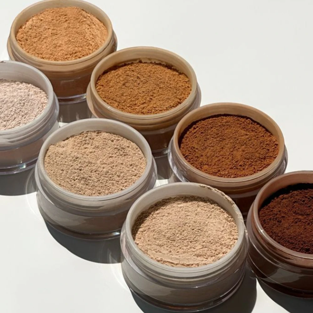 OEM Long-Lasting Face Makeup Oil-Control Concealer with Waterproof Loose Setting Powder