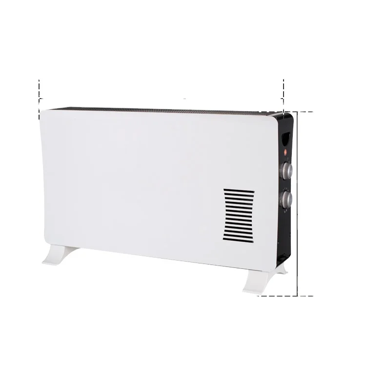 Домашний комнатный напольный термостат 2000 Вт, Электрический конвекторный обогреватель с турбо