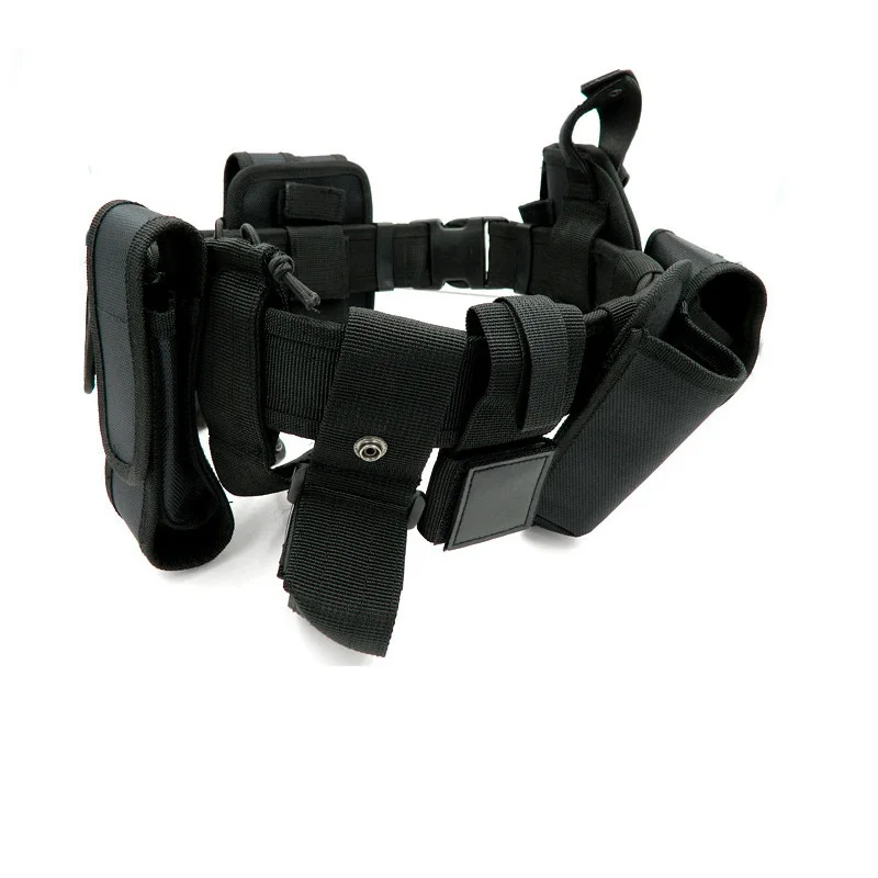 Multifunctional tactical belt ten-piece combination, carrying multiple items, durable