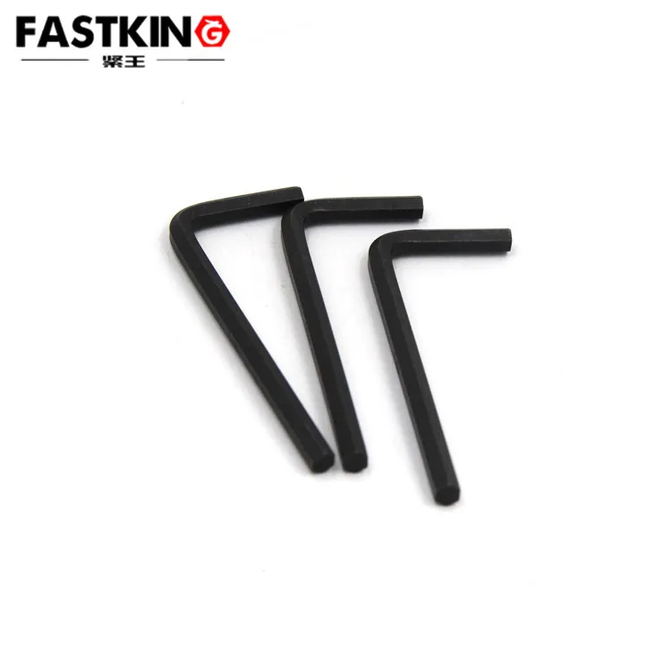
45# steel black oxide allen hex key in good quality 