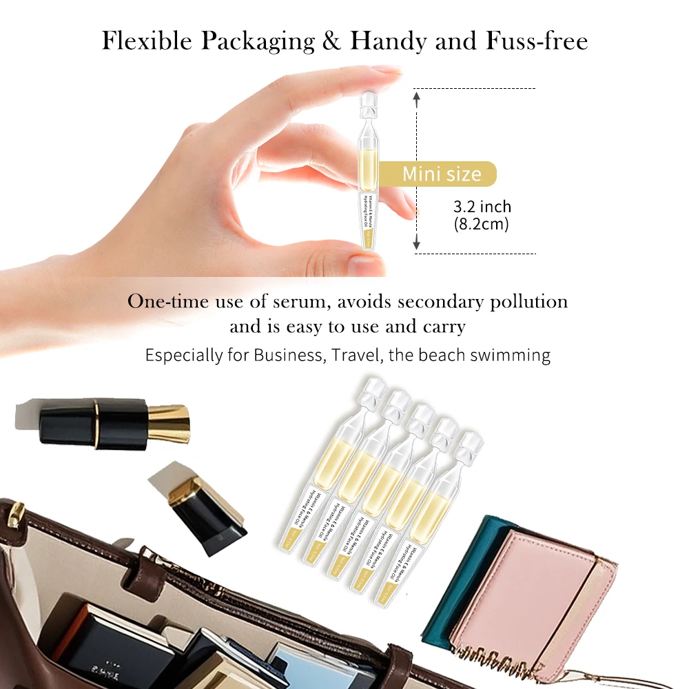 Krone OEM ODM Jojoba Oil Vitamin E Marula Oil Restorative Calming Hydrating Face Oil For Dry Skin