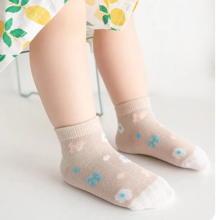 Buy Cotton Fancy Socks Spring Fashion Striped Children Socks Kids Pastel Girls Casual Baby Socks Standard Knitted 7 Days