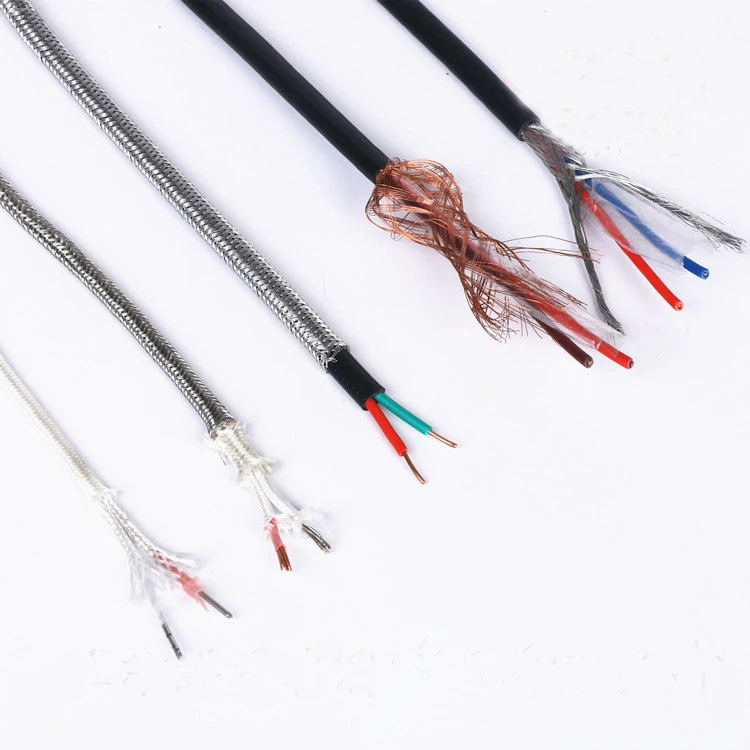 2 core 0.35 mm2 YGZF FEP Insulated Automotive Cable Heat Resistant Instrument Cable