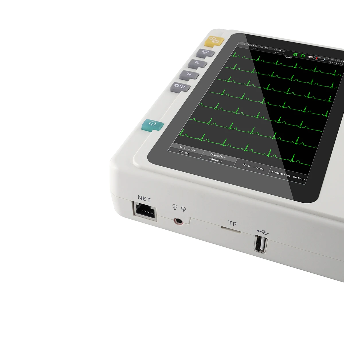 Medical Test Scanner Station 3 Leads Ecg Health ECG Machine with Analyzer