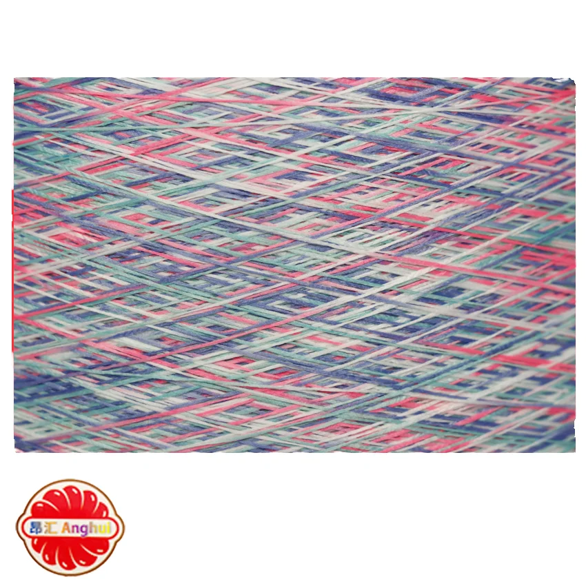 100% Polyester Space Dyed Filament Yarn for Hand Knitting