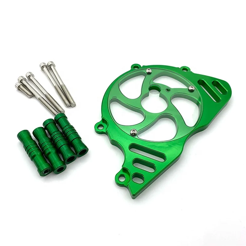 Защитная крышка передней звездочки цепи для KAWASAKI Z1000 2010-2017, левая Защитная крышка двигателя, аксессуары для мотоциклов с ЧПУ