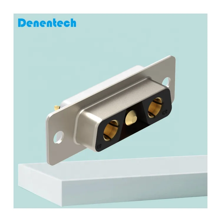 Customized D-sub High Power Contact 3W3 Female Solder type d-sub connector