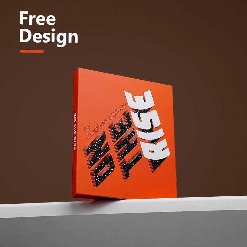 Custom Luxury Cardboard Magnetic Thank You NFC Visa Card VIP Membership Trading Credit Card Gift Box Packaging For Credit Card