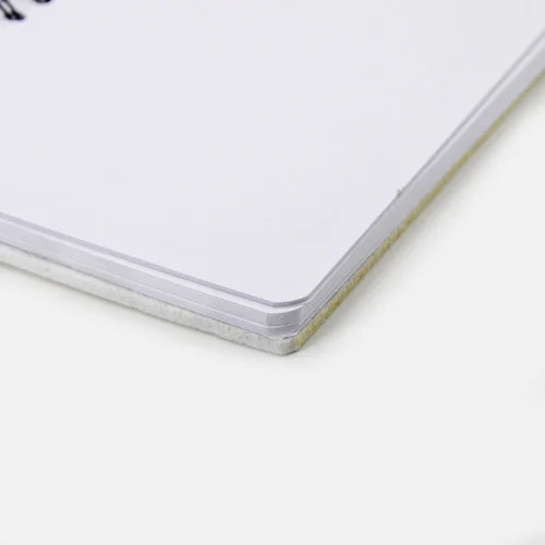 Sublimation blanks felt coated customized journals photo felt notebook with coil