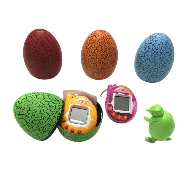 Треснувшее яйцо упаковка Tamagotchi электронная машина для домашних животных Развивающая игра брелок орнамент игрушки