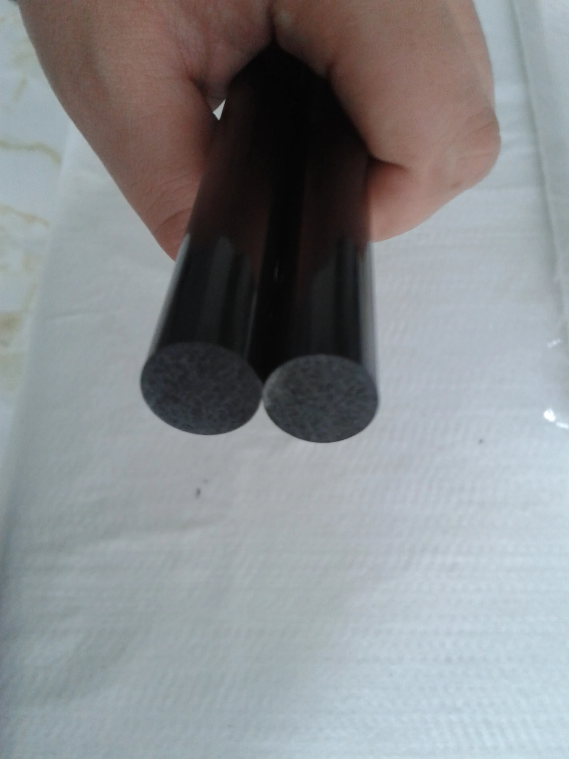 Carbon fiber reinforced epoxy resin pultrusion rod