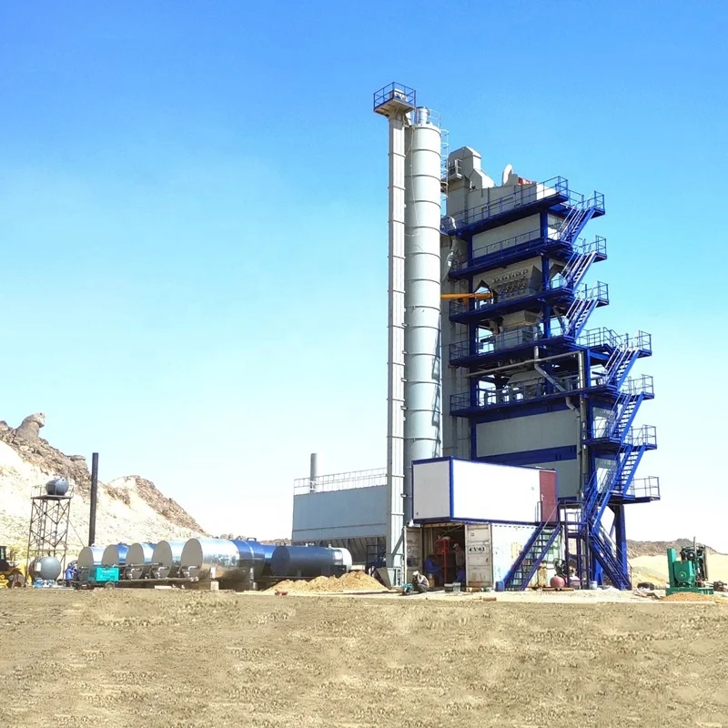 LB Model Asphalt Batch Mix Plant Asphalt Plant Continuous Mixing Type Bitumin Station 200T/H Hot Mix Asphalt Plant For Sale