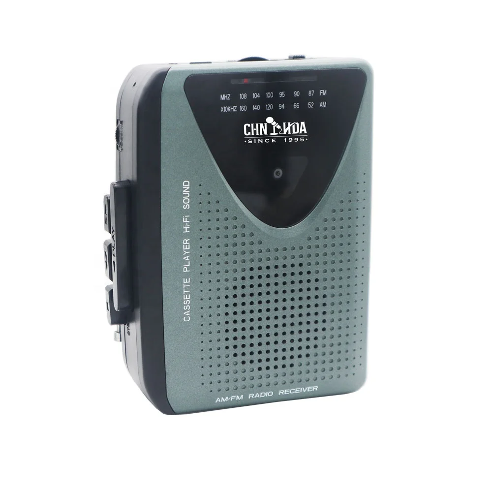 Chnhda Кассетный рекордер проигрыватель модный с am fm-радио прозрачный плеер walkman индивидуальная