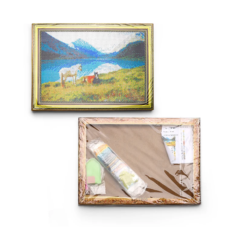 Wholesales 22 Pieces 5D Diamonds Painting Tools with Diamond Painting Roller Embroidery Box for Kids