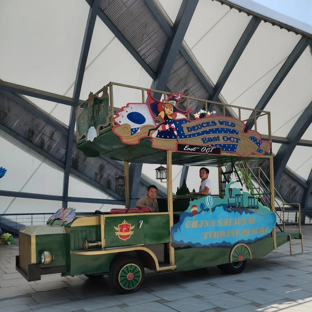 Decorated vehicle in parade Amusement castles Float Decoration