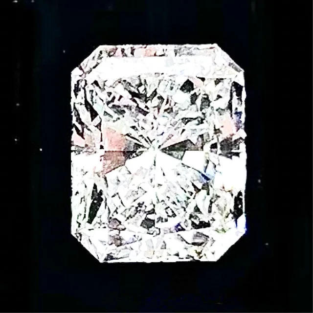 Radiant Shaped Loose Stone + H VS1 CVD White Lab Grown Loose Stone IGI Certified Radiant Shaped Synthetic Diamond Retail Price