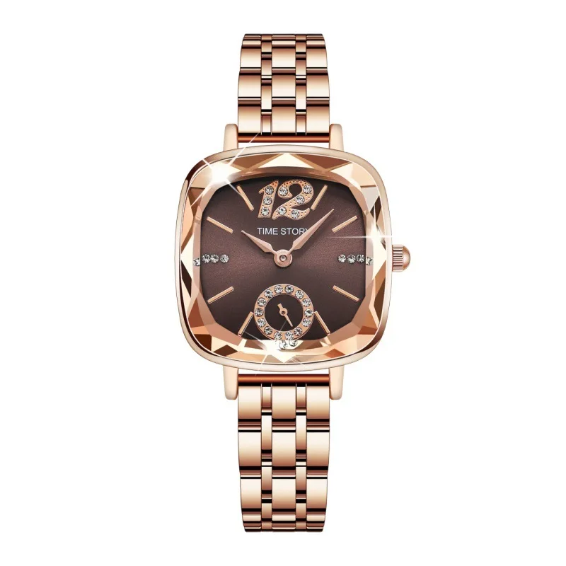 Time Story Women Rose Classic Quartz Watch Female Elegant Clock Luxury Gift Watches Ladies Waterproof Wristwatch