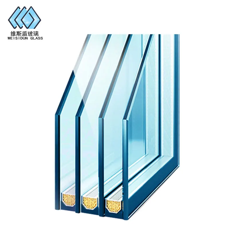
Triple double-layer insulation sound insulation insulating hollow glass 