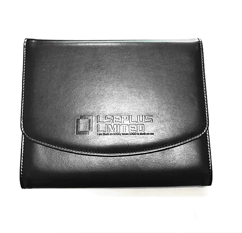 Custom filling supply leather car registration document holder vehicle insurance card file folder