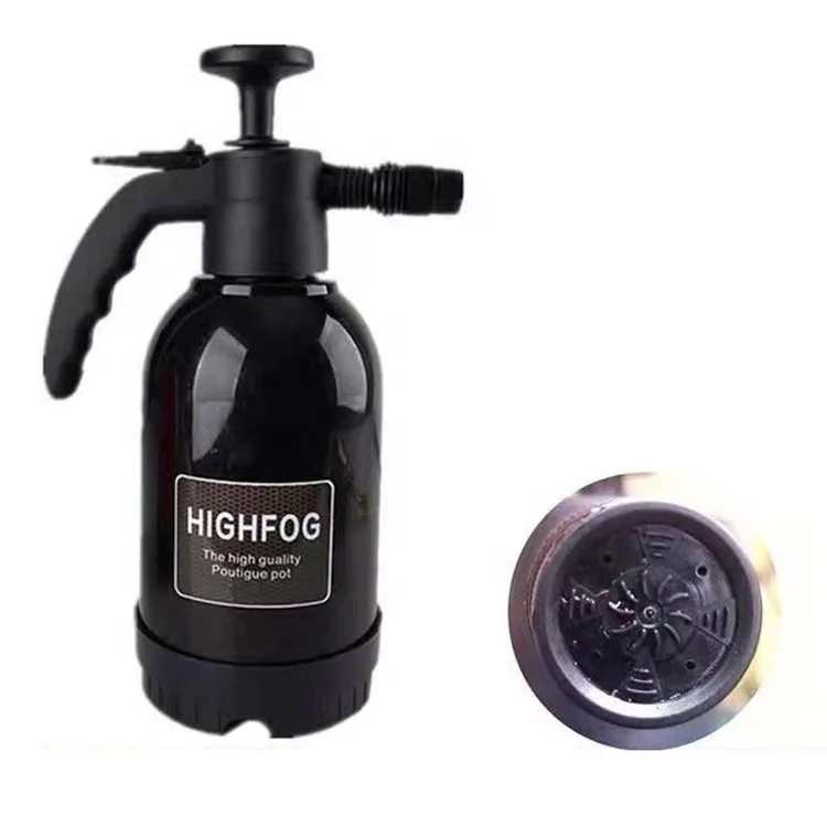 2L Car Washing Pressure Spray Bottle Hand Pressurized Foam Sprayer High Pressure Cleaner Car Washing Accessories Clearly Bottle