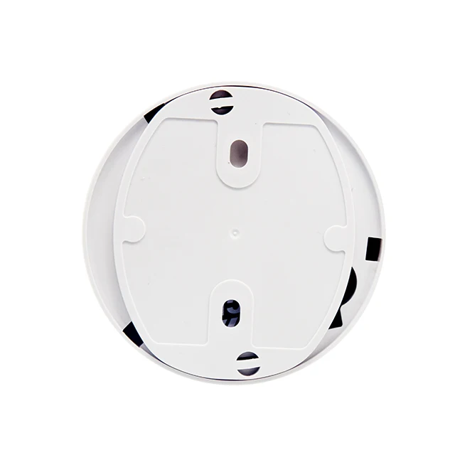 9V battery operated photoelectric sensor standalone smoke detector indoor fire protection