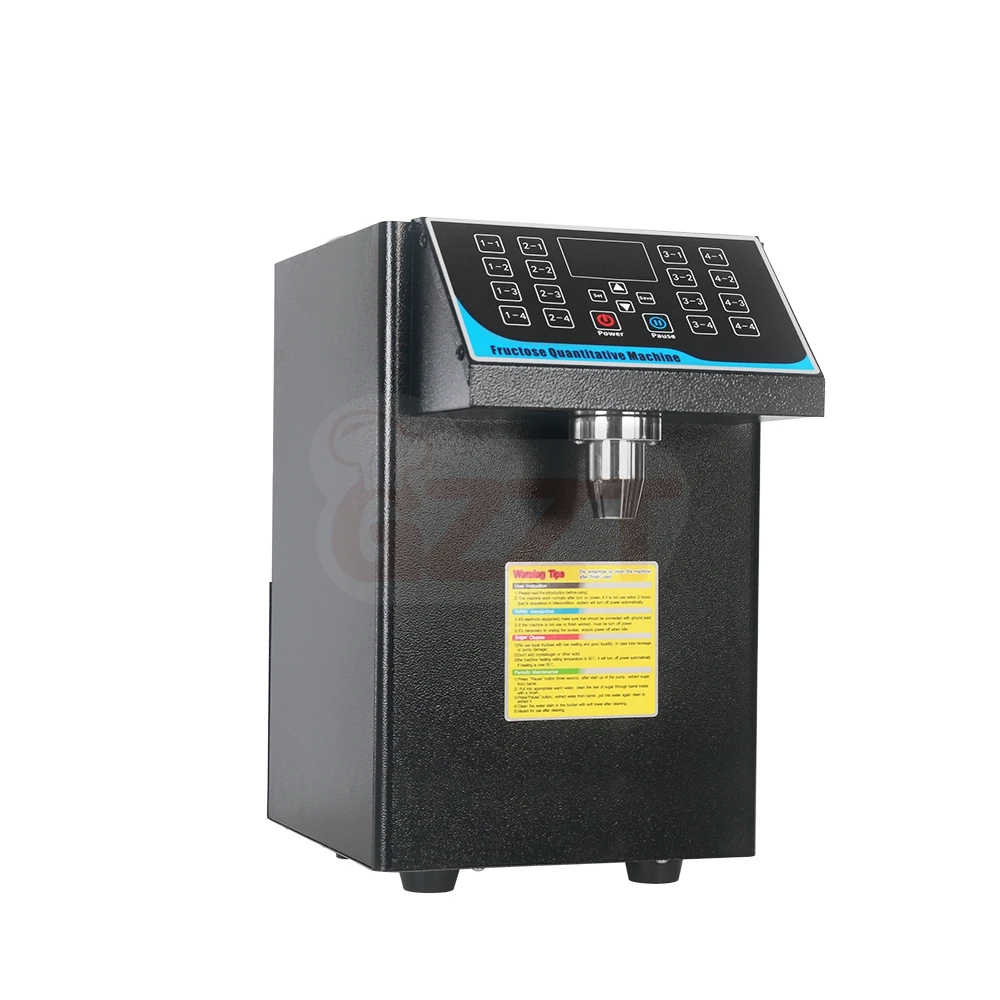 Factory Wholesale Bubble Tea Equipment Automatic Fructose Dispenser Machine 16 Keys Fructose Syrup Quantitative Machine For Milk