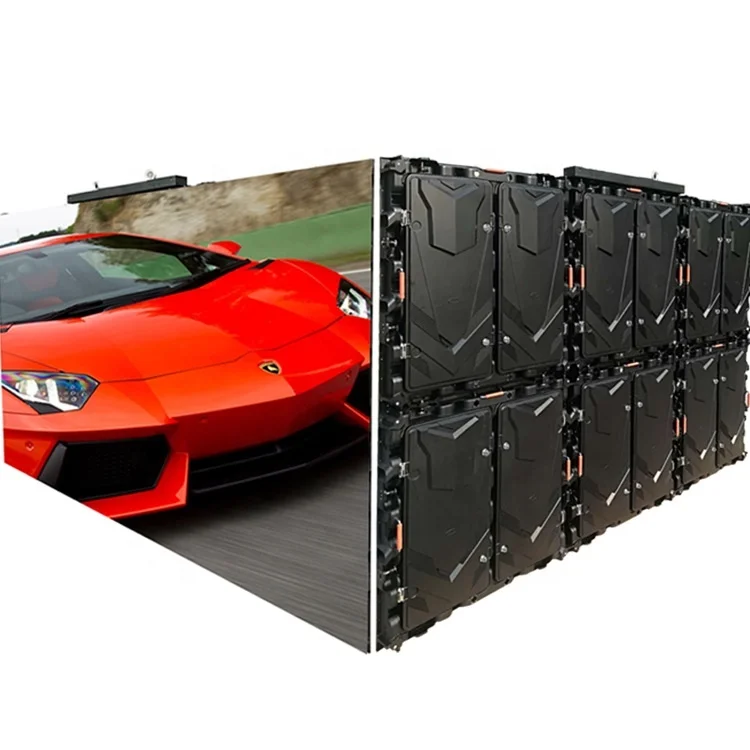 Новый продукт заводской поставщик полноцветный наружный ТВ-модуль P8 P10 960*960 панель стенд Светодиодный настенный киноэкран светодиодный дисплей