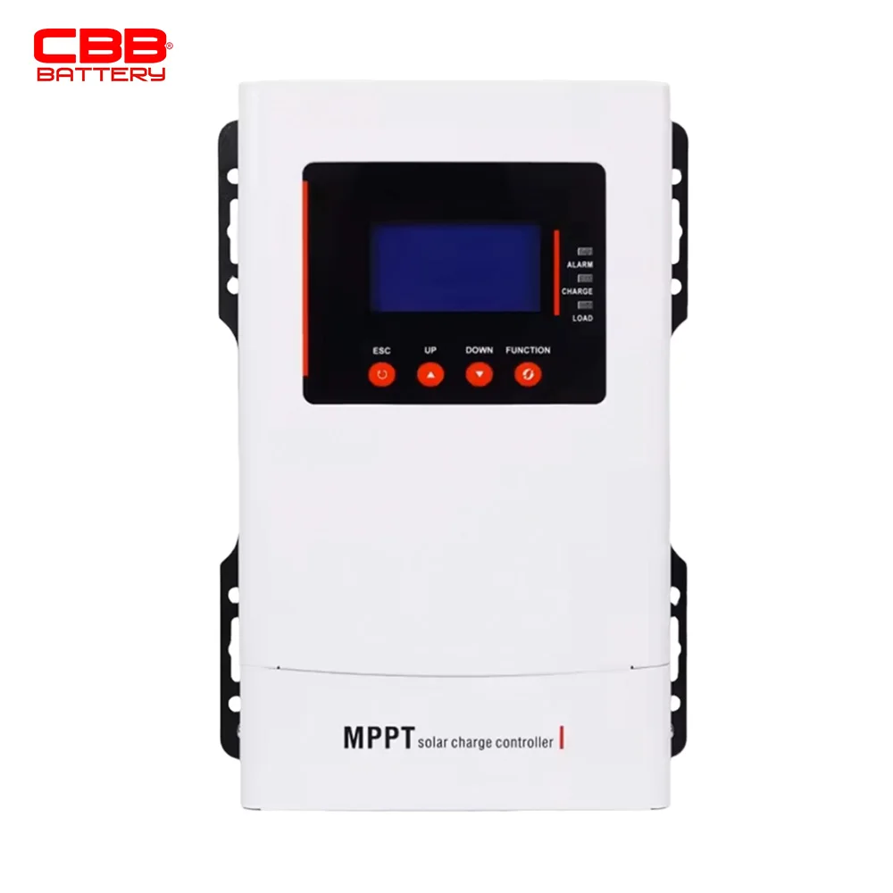 MPPT Solar Charge Controller with 60A 80A 90A 100A Rated Current LCD Display 12V/24V System Volta ROHS Certified