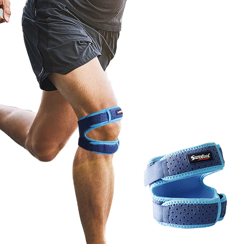 Adjustable Patella Strap Sports Specific Skipping Rope Fitness Running Sweat Absorbing Knee Pads