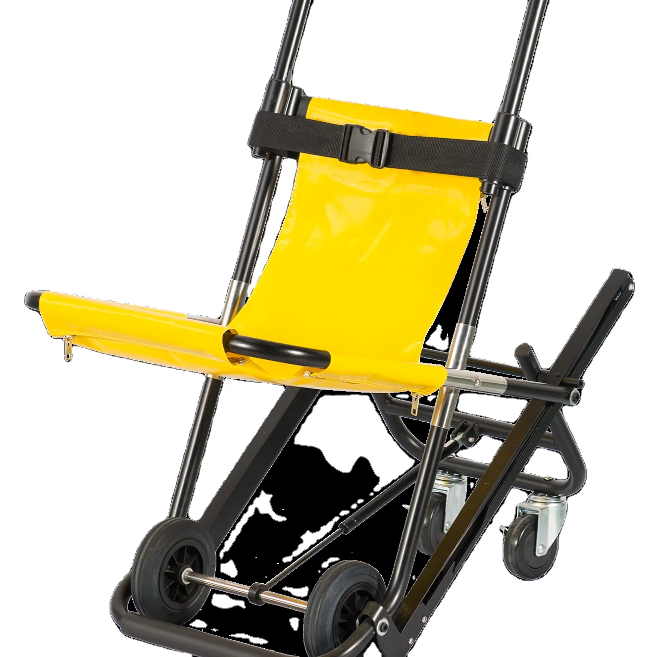 Wheelchair hospital home fire evacuation chair stair stretcher foldable stretcher trolley for rescue