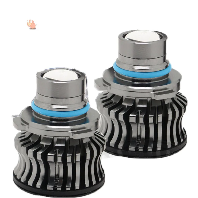 Automotive H7 9006 laser headlight bulb lens light auto LED headlight projector fog light modification  H11 9005