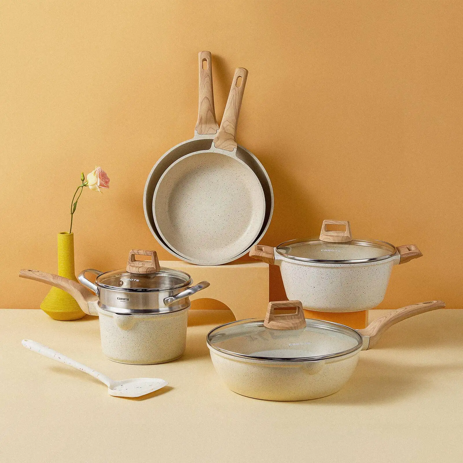 Carote ustensiles de cuisines pot set dutch oven cookware