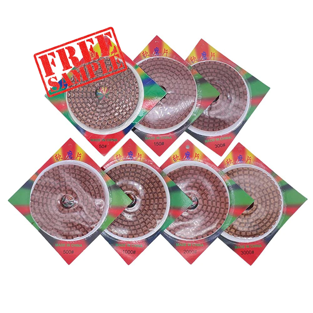 Free sample Diamond Polishing Pad Dry/wet Sanding Pad Abrasive Pad For Marble Granite